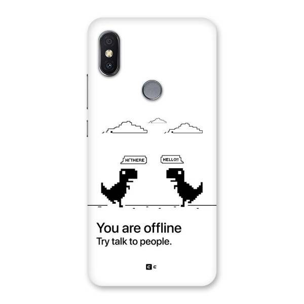 You Are Offline Back Case for Redmi Y2