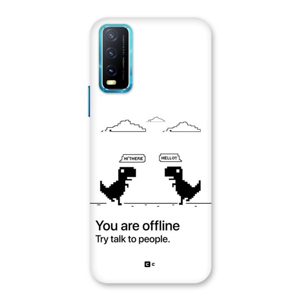 You Are Offline Back Case for Vivo Y20A