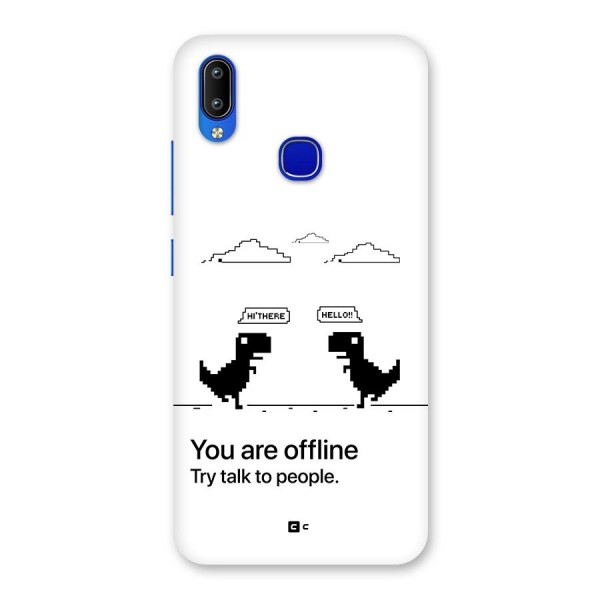 You Are Offline Back Case for Vivo Y91