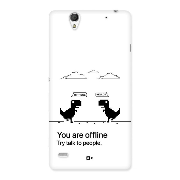 You Are Offline Back Case for Xperia C4