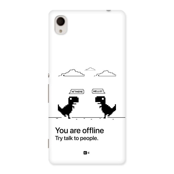 You Are Offline Back Case for Xperia M4