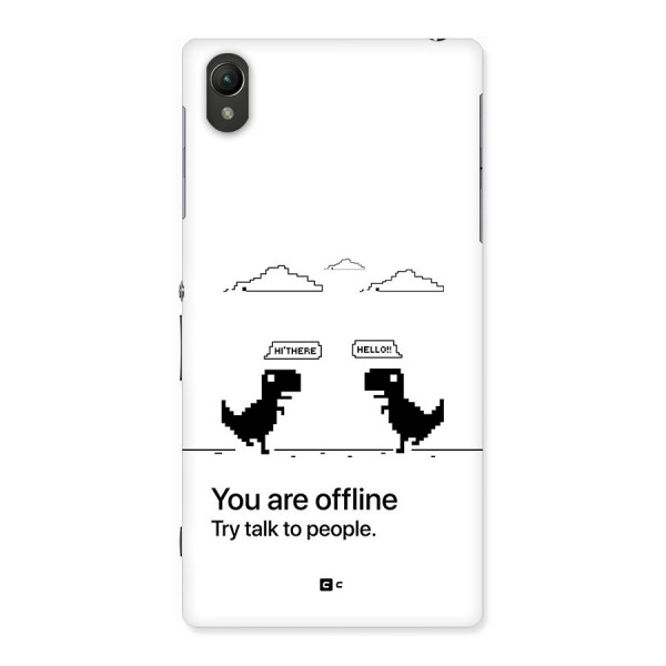 You Are Offline Back Case for Xperia Z1