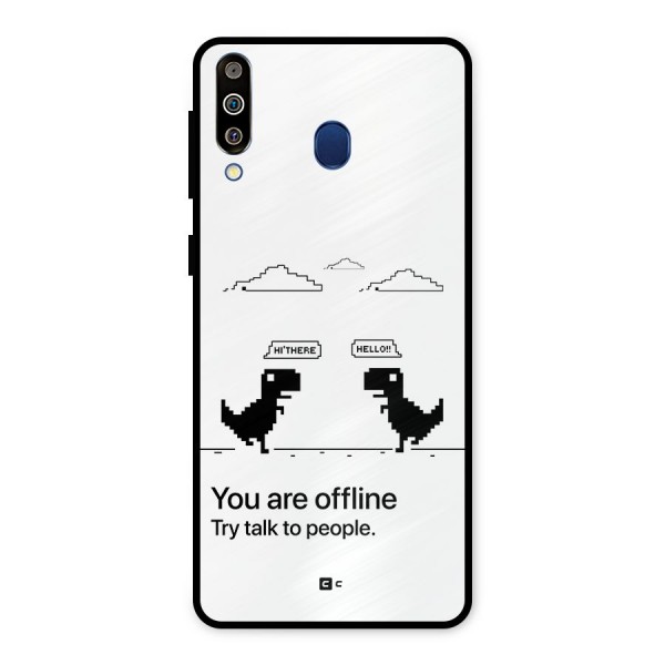 You Are Offline Metal Back Case for Galaxy M30