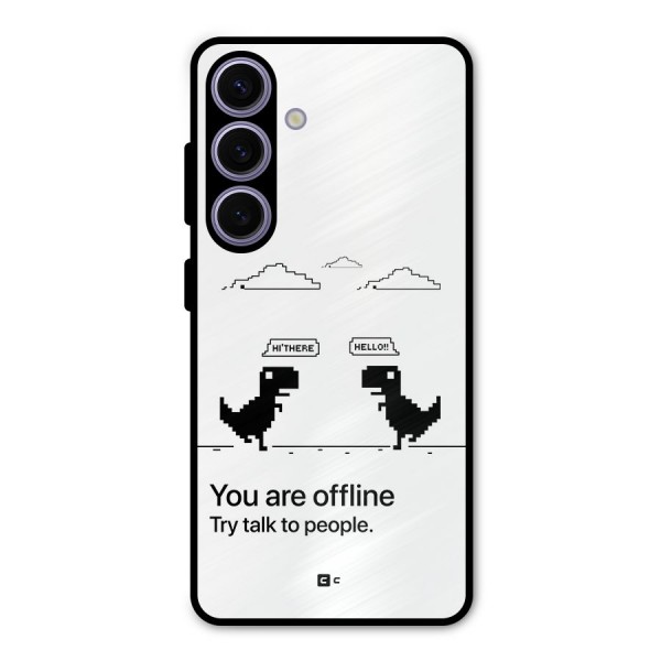 You Are Offline Metal Back Case for Galaxy S24