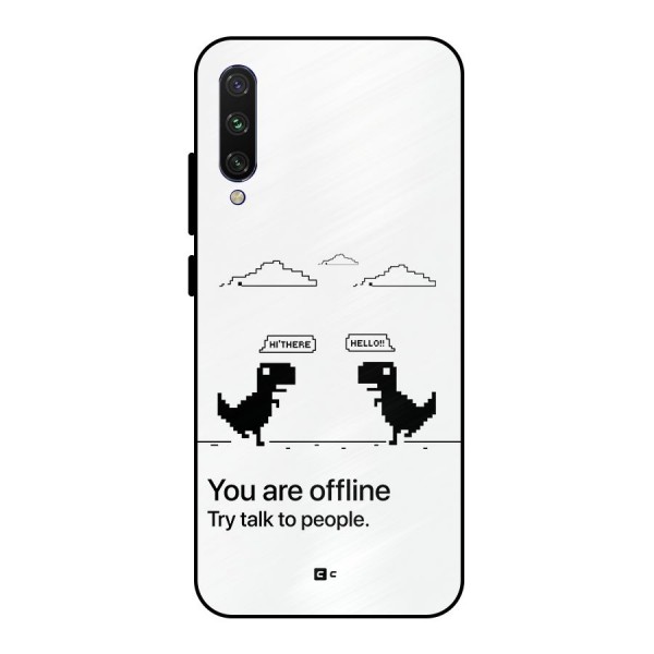 You Are Offline Metal Back Case for Mi A3