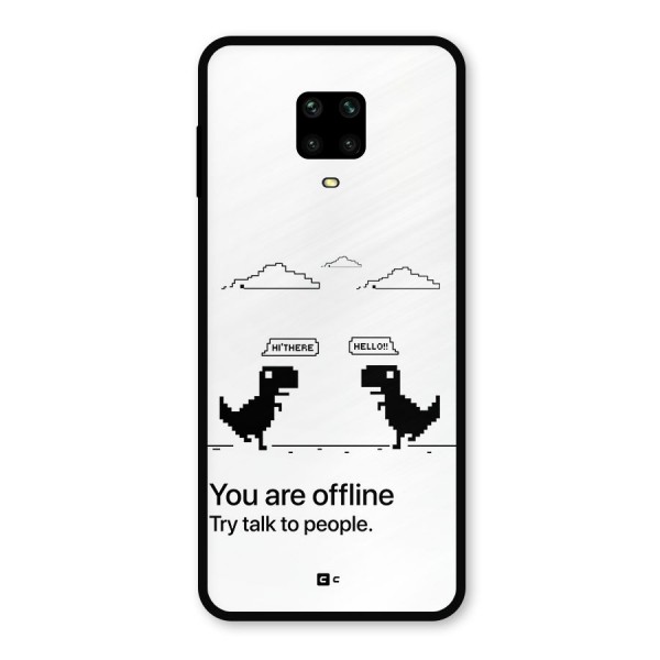 You Are Offline Metal Back Case for Poco M2