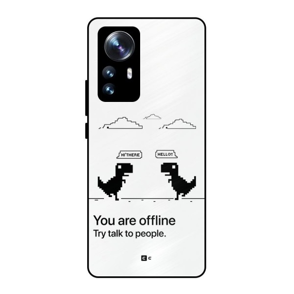 You Are Offline Metal Back Case for Xiaomi 12 Pro