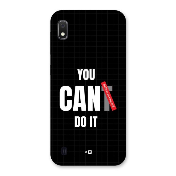 You Can Do It Back Case for Galaxy A10