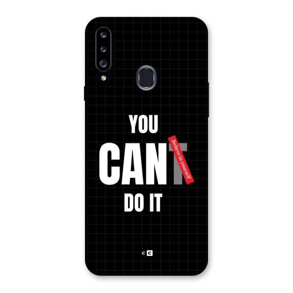 You Can Do It Back Case for Galaxy A20s