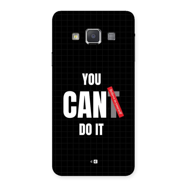 You Can Do It Back Case for Galaxy A3