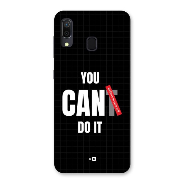 You Can Do It Back Case for Galaxy A30