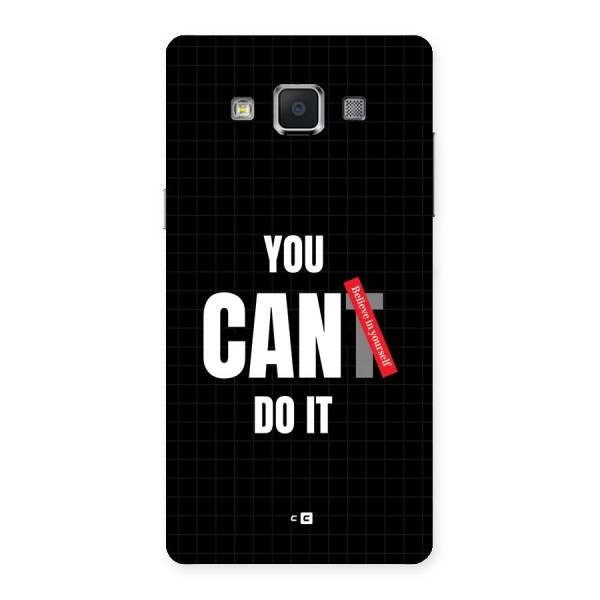 You Can Do It Back Case for Galaxy A5