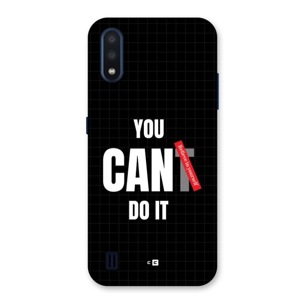 You Can Do It Back Case for Galaxy M01