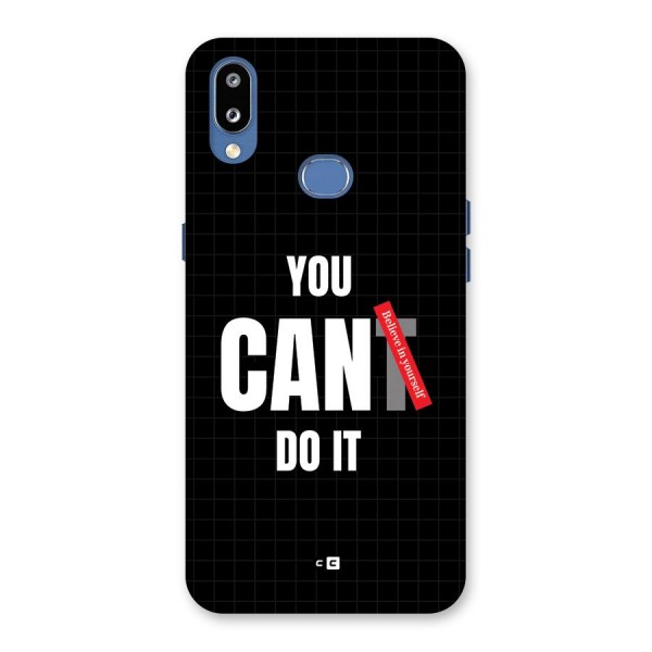 You Can Do It Back Case for Galaxy M01s