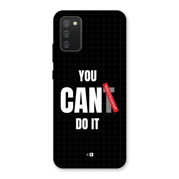 You Can Do It Back Case for Galaxy M02s