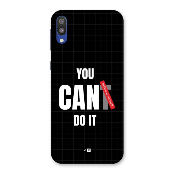 You Can Do It Back Case for Galaxy M10