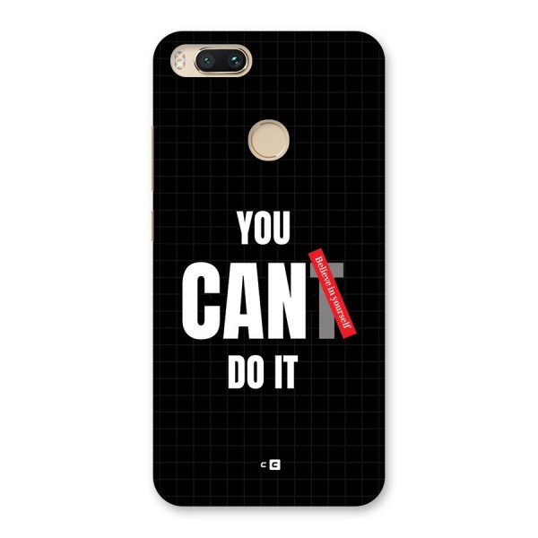 You Can Do It Back Case for Mi A1