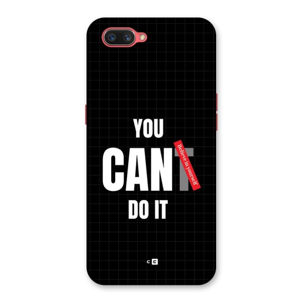 You Can Do It Back Case for Oppo A3s