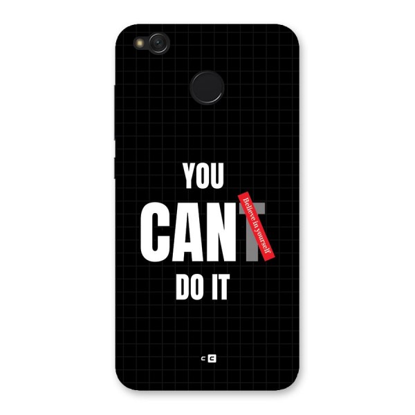 You Can Do It Back Case for Redmi 4