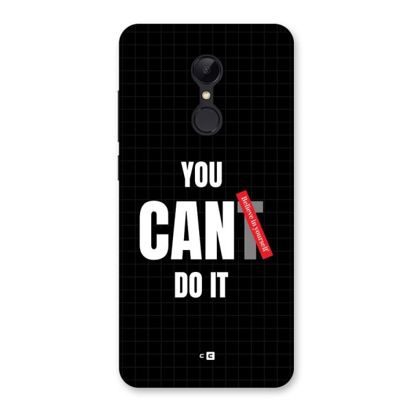 You Can Do It Back Case for Redmi 5