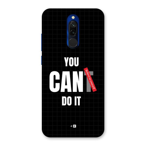 You Can Do It Back Case for Redmi 8