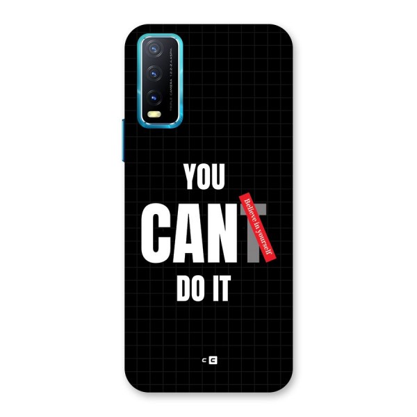 You Can Do It Back Case for Vivo Y12s