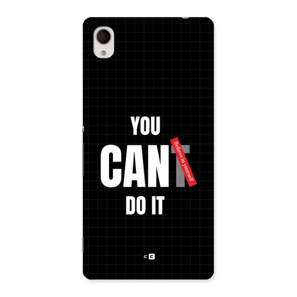 You Can Do It Back Case for Xperia M4 Aqua