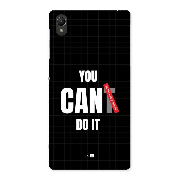 You Can Do It Back Case for Xperia Z1