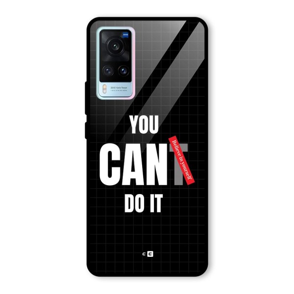 You Can Do It Glass Back Case for Vivo X60