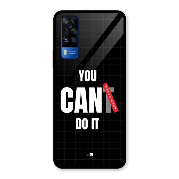 You Can Do It Glass Back Case for Vivo Y51