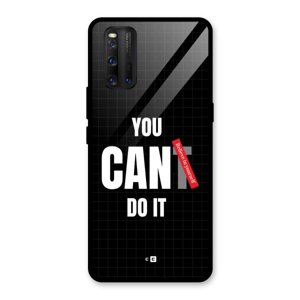 You Can Do It Glass Back Case for Vivo iQOO 3