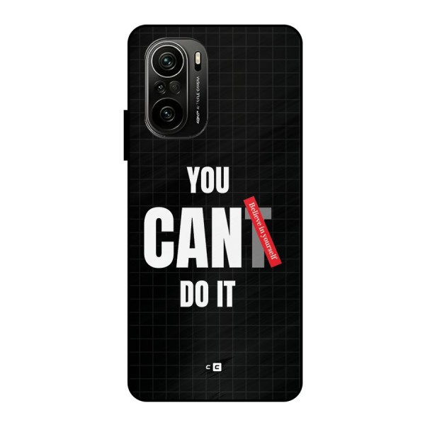 You Can Do It Metal Back Case for Mi 11x