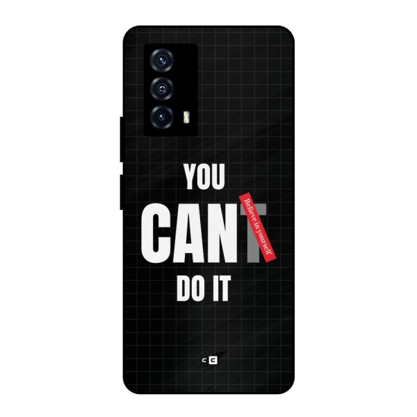 You Can Do It Metal Back Case for iQOO Z5