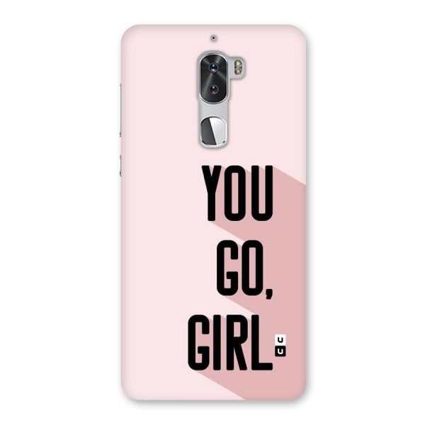 You Go Girl Shadow Back Case for Coolpad Cool 1