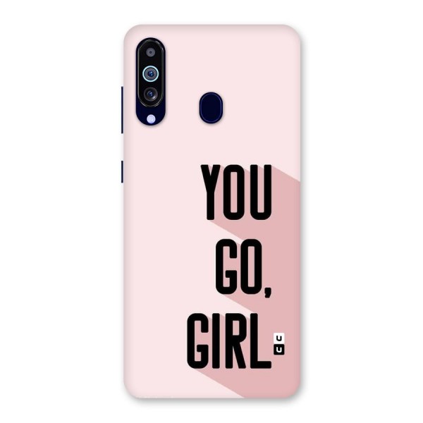 You Go Girl Shadow Back Case for Galaxy A60