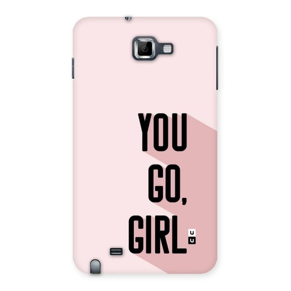 You Go Girl Shadow Back Case for Galaxy Note