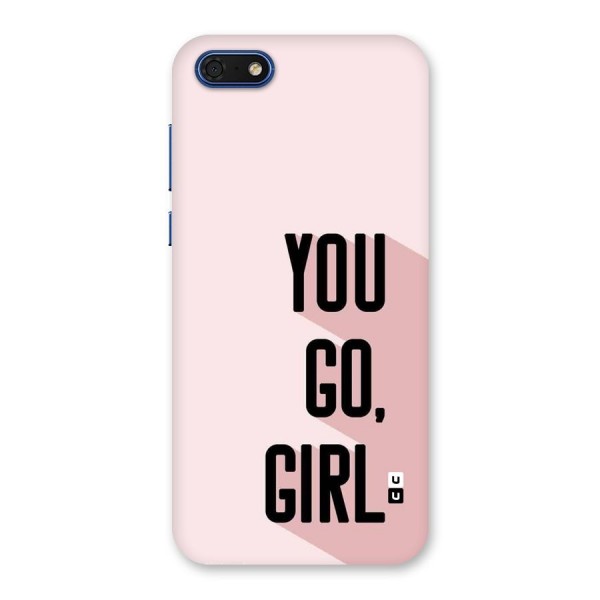 You Go Girl Shadow Back Case for Honor 7s