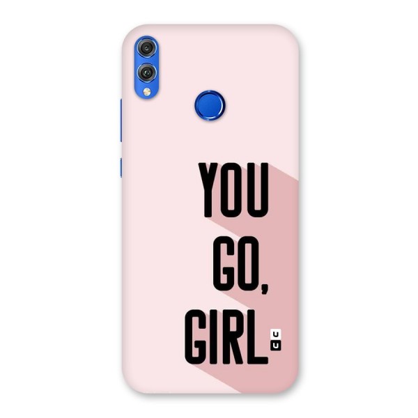 You Go Girl Shadow Back Case for Honor 8X