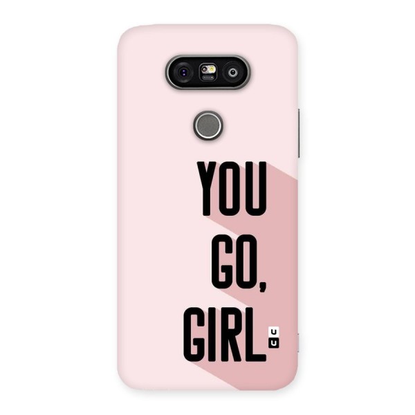 You Go Girl Shadow Back Case for LG G5