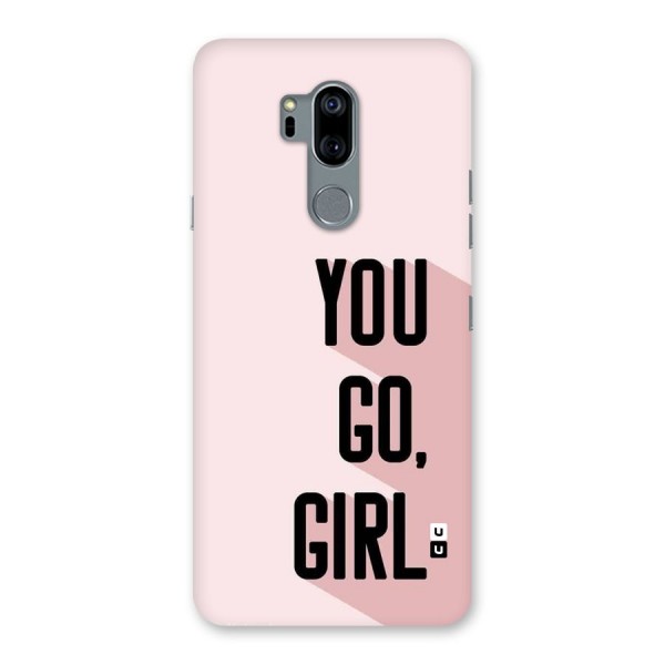 You Go Girl Shadow Back Case for LG G7