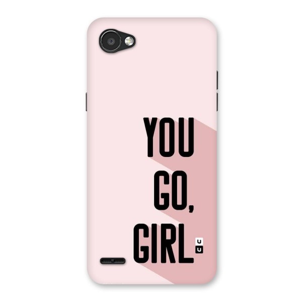 You Go Girl Shadow Back Case for LG Q6