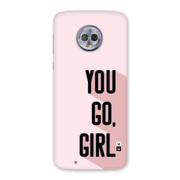 You Go Girl Shadow Back Case for Moto G6