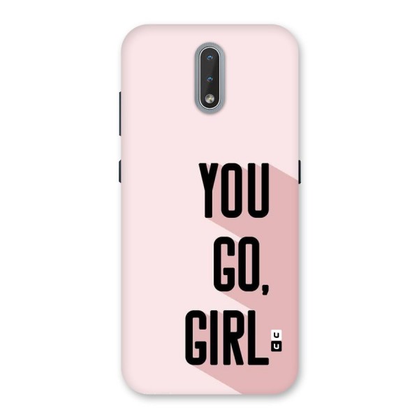 You Go Girl Shadow Back Case for Nokia 2.3