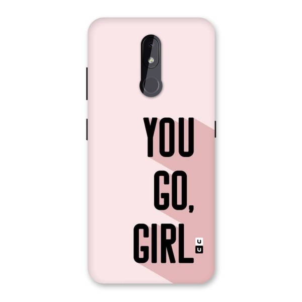 You Go Girl Shadow Back Case for Nokia 3.2