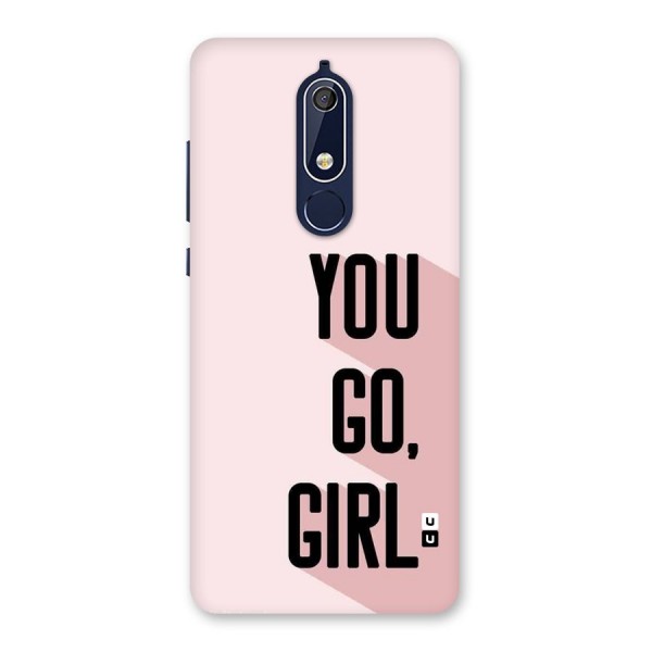 You Go Girl Shadow Back Case for Nokia 5.1