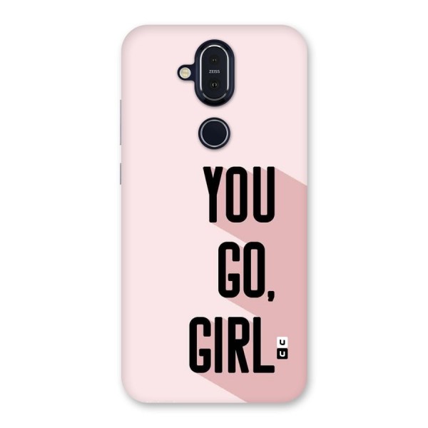 You Go Girl Shadow Back Case for Nokia 8.1