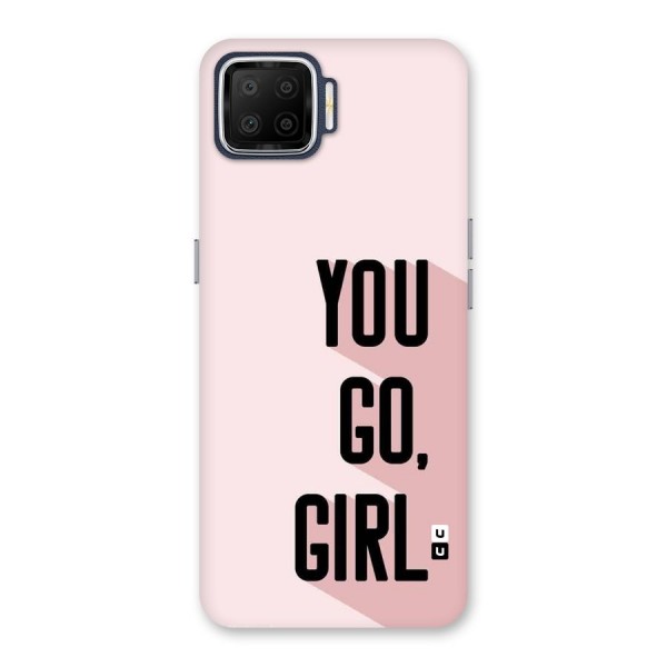 You Go Girl Shadow Back Case for Oppo F17