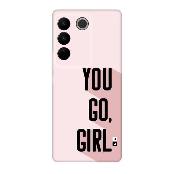 You Go Girl Shadow Back Case for Vivo V27