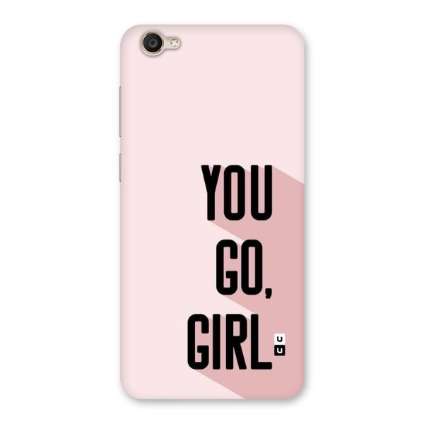 You Go Girl Shadow Back Case for Vivo Y55s