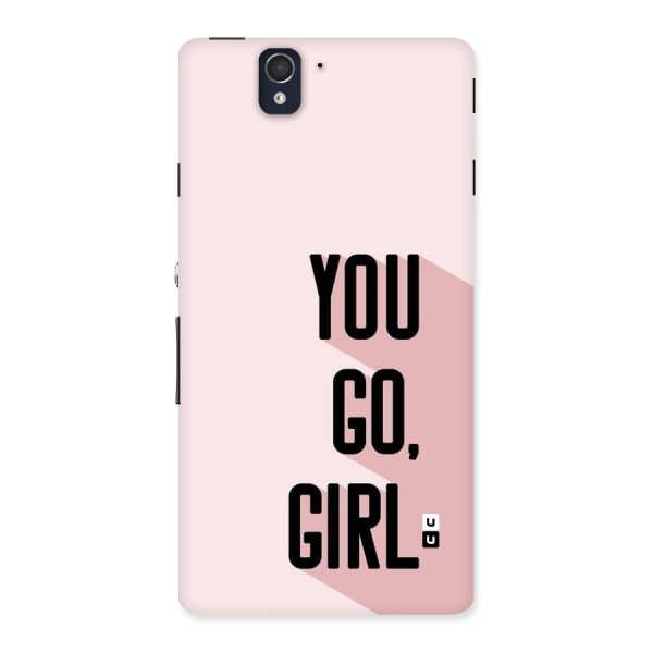 You Go Girl Shadow Back Case for Xperia Z